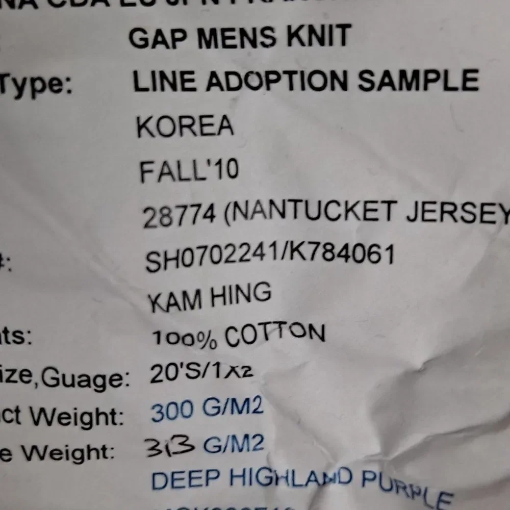GAP deep purple